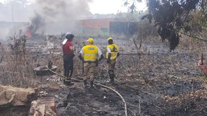 Imagem Incêndio em área verde de chácara mobiliza bombeiros em Rio Largo
