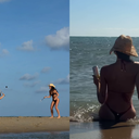 Bruna Marquezine e Sasha Meneghel durante viagem a Alagoas - Reprodução / Instagram