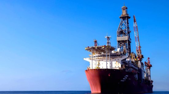 Sonda NS-42, também chamada de ODN 2, da Petrobras; equipamento é usado na perfuração do bloco 59 da bacia Foz do Amazonas - Agência Petrobras