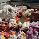 Produtos fora do prazo de validade foram apreendidos pela Visa - Vigilância Sanitária