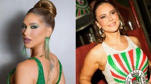 Imagem Musas em escola de samba, Virginia fala sobre rivalidade com Paolla Oliveira