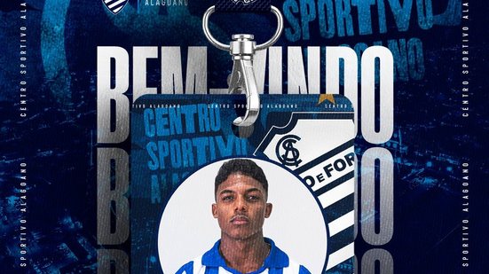 Wanderson Papaterra é emprestado pelo CSA ao - Divulgação / CSA