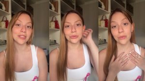 Bruna Furlan de Nóbrega fez um relato sensível sobre a forma com que pretende lidar com o tratamento da doença - Foto: Reprodução