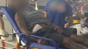 Vítima foi socorrida pelo Samu - Foto: Cortesia ao TNH1