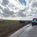 Via foi parcialmente interditada para o resgate das vítimas - Foto: Cortesia ao TNH1