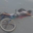 Homem foi atingido por quatro disparos de arma de fogo e morreu antes da chegada do socorro - Foto: Reprodução