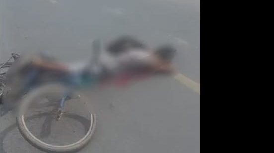 Homem foi atingido por quatro disparos de arma de fogo e morreu antes da chegada do socorro - Foto: Reprodução