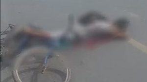 Homem foi atingido por quatro disparos de arma de fogo e morreu antes da chegada do socorro - Foto: Reprodução