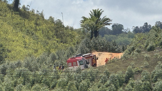 Vítima foi localizada em uma ribanceira próxima a uma plantação de eucalipto - Ascom DEA