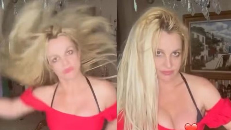 Britney Spears retorna ao Instagram com dança e agita webReprodução / Instagram