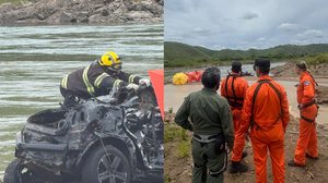 Fortes chuvas resultaram em um casal arrastado pela enxurrada na madrugada de sábado - Foto: Reprodução