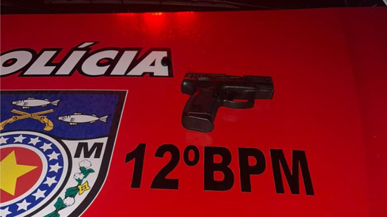 Prisão foi realizada por uma guarnição do 12º Batalhão da Polícia Militar - Foto: Cortesia/PM