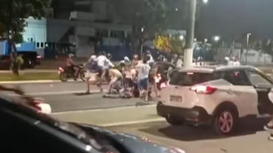 Agressões aconteceram na Avenida Fernandes Lima - Foto: Reprodução