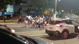 Agressões aconteceram na Avenida Fernandes Lima - Foto: Reprodução