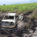 No começo da tarde desta quinta-feira (19), a polícia encontrou carbonizado o veículo de propriedade de Dario José - Cortesia / PC-AL