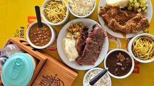 Imagem Feijão com arroz: meu xodó no Churrasquinho da Mary