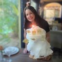 Imagem No Del Mare, bolo de algodão doce vira presente