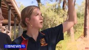 Georgia Rizzi, de 16 anos, foi atingida por um raio em Perth, na Austrália - Reprodução / 9 News Austrália