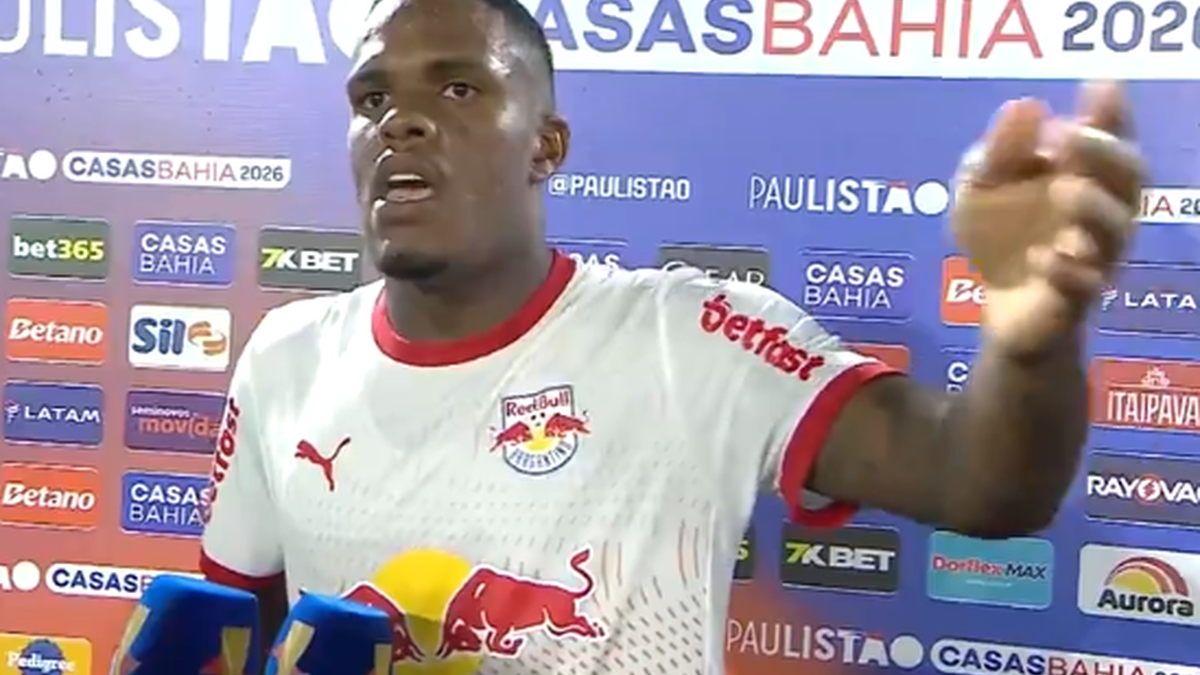 Jogador do Bragantino dá declaração machista após eliminação: \u0027Não adianta colocar mulher para apitar\u0027