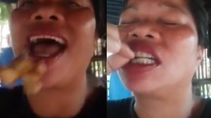 Imagem Influenciadora morre após comer 'caranguejo do diabo' para gravação de conteúdo