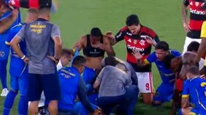 Imagem Time carioca atualiza estado de jogador que convulsionou em campo