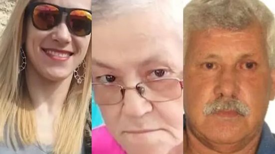 Silvana Germann de Aguiar, Dalmira Germann de Aguiar e Isail Vieira de Aguiar desapareceram em Cachoeirinha (RS) - Reprodução / Redes sociais