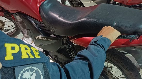 PRF identifica duas motocicletas com sinais de adulteração em União dos Palmares - Divulgação / PRF