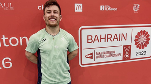 Paranaense foi ao pódio nas duplas, em parceria com Miles Krajewski - Foto: CBBD