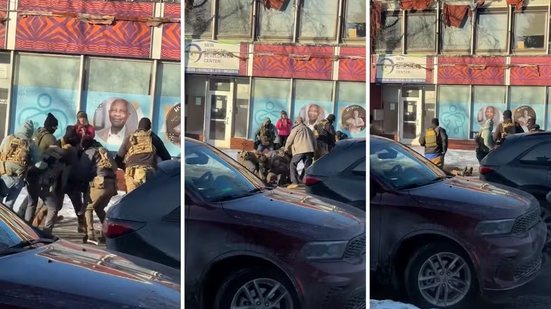 Site aponta quem são agentes mascarados que mataram homem em Minneapolis - Reprodução