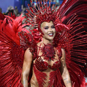 Virginia no desfile na Sapucaí - Alex Ferro/Riotur