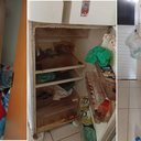 Policiais ficaram consternados com a situação do imóvel - Foto: Reprodução