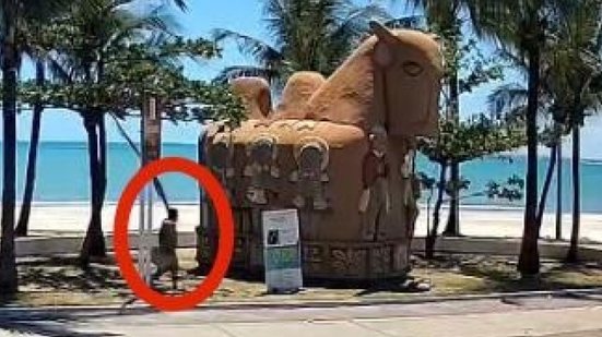 A Guarda Municipal realizou o encaminhamento das imagens à Polícia Civil. - Foto: Semsc