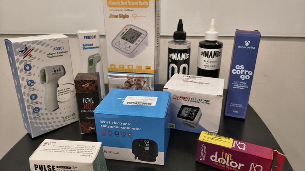 Anvisa apreende suplementos, cosméticos e equipamentos de saúde em galpão do Mercado Livre