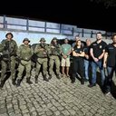 Agentes de segurança do ES e da Bahia localizaram e resgataram a vítima - Reprodução / PCES