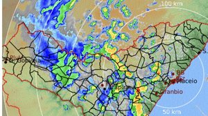 Rajadas de vento e trovoadas: Semarh renova alerta de chuvas até quarta-feira em AL - Semarh