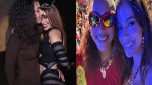 Imagem Anitta surge de "chamego" com atriz de 'O Agente Secreto'