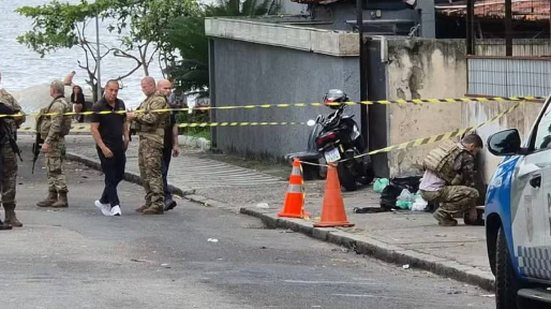 Bomba artesanal explode na Ilha do Governador (RJ) e deixa oito feridos - Reprodução / TV Globo
