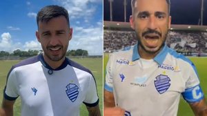 Camacho volta ao CSA para disputar a Série D - Reprodução / CSA TV