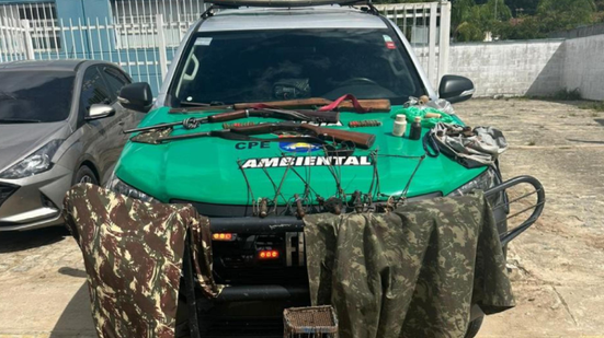 Flagrantes ocorreram em municípios da zona da mata alagoana - Foto: Ascom PM