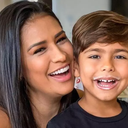 O filho mais velho de Simone e Kaká Diniz tem 11 anos. - Fonte: Reprodução/@simonemendes