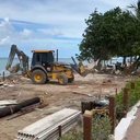 Mais uma barraca de praia é demolida em cumprimento de decisão na orla de Ponta Verde - Williamis Tavares / TV Pajuçara