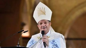 Dom Mário Antônio da Silva durante evento Novena da Padroeira, em 2022 - Thiago Leon / Divulgação Santuário Nacional