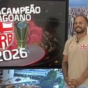 Na TV Pajuçara, Douglas Baggio detalha virada de chave do CRB e exalta conquista do penta - Reprodução / TV Pajuçara