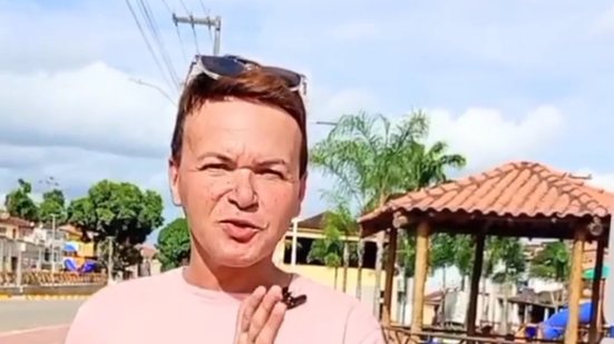 Vítima foi identificada como Edivaldo Antônio da Silva, de 49 anos - Reprodução