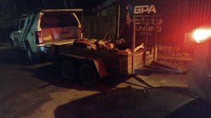 Polícia Militar fecha abatedouro clandestino e constata crimes ambientais em Porto Real do Colégio - Foto: Cortesia/PM