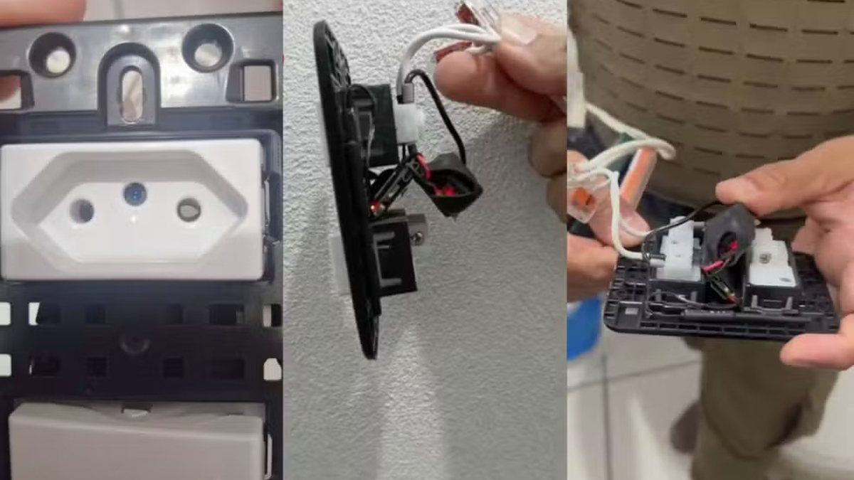 Funcionária vê luz na tomada e acha câmera escondida em banheiro de empresa