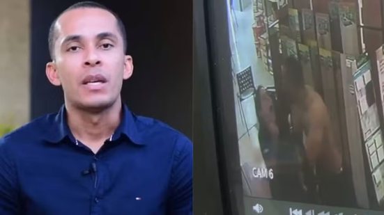 Imagem Vídeo: Ben Mendes, influencer e pré-candidato ao Governo de Minas, troca agressões com gerente de loja