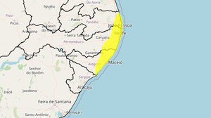 Foto: Reprodução/Inmet