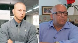 Juiz Alexandre Martins de Castro Filho e o juiz aposentado Antônio Leopoldo Teixeira - Reprodução / TV Vitória