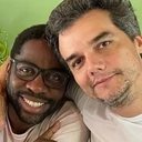 Lázaro Ramos e Wágner Moura - Reprodução / Instagram